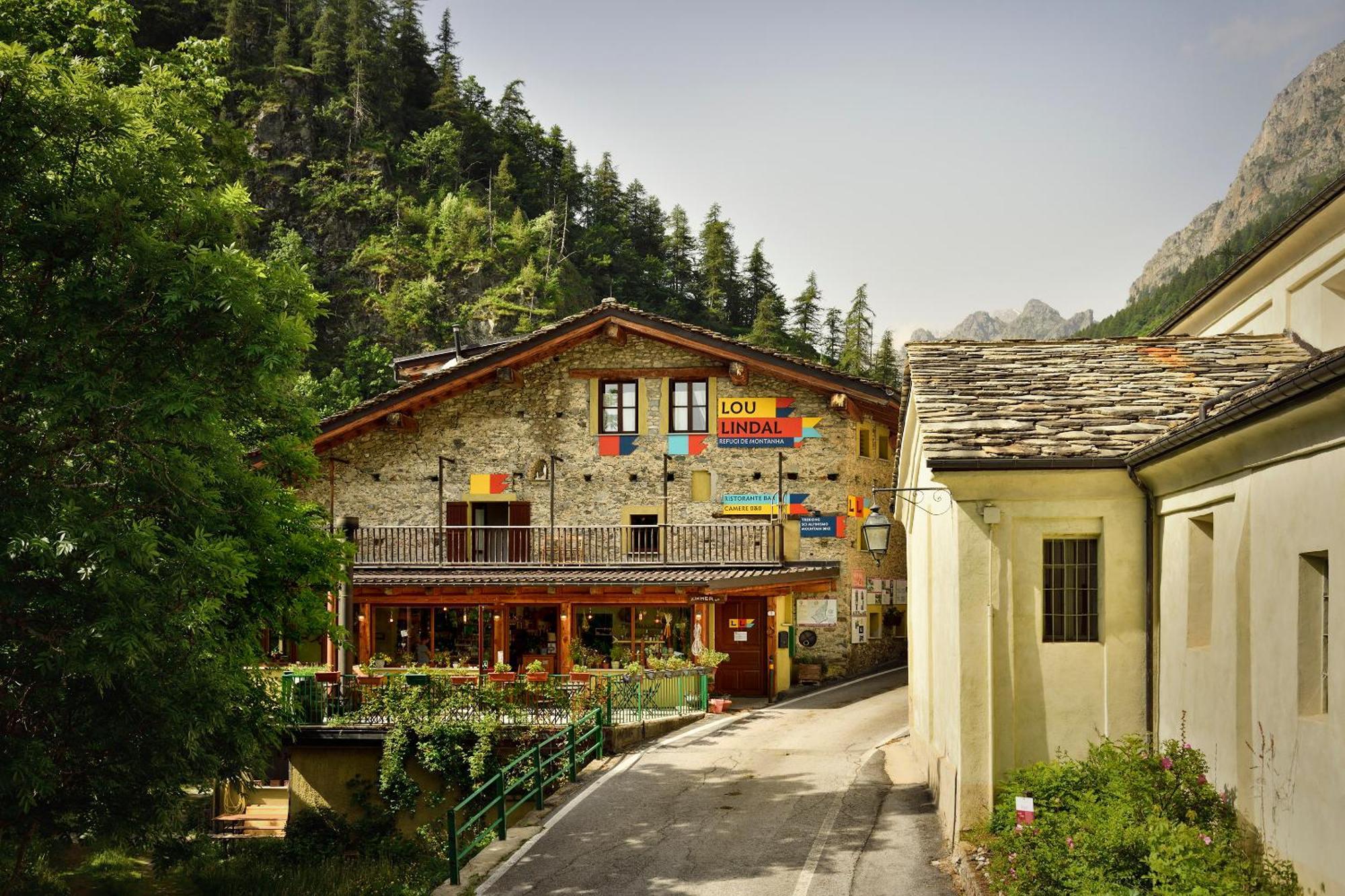 Hotel Rifugio Lou Lindal Canosio Exterior foto